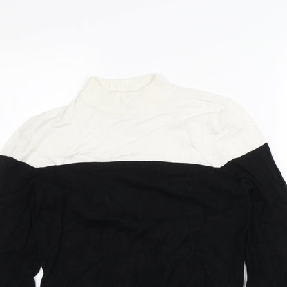 Womens UK Size 12 New Look Black Pullover Jumper