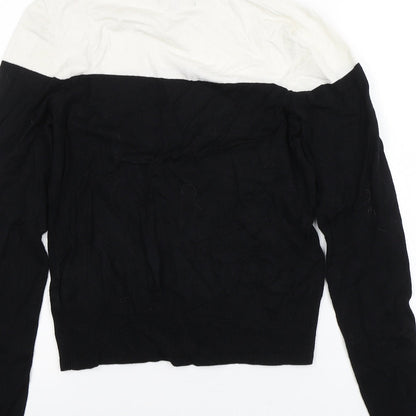 Womens UK Size 12 New Look Black Pullover Jumper