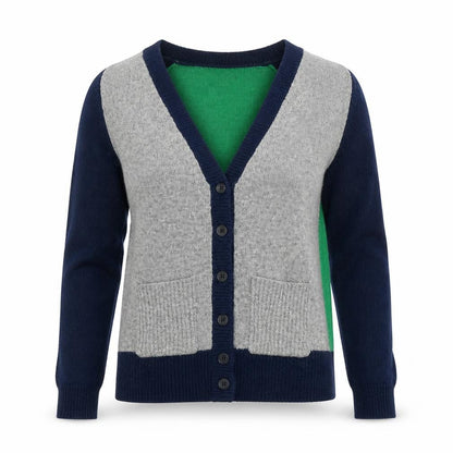 Womens UK Size S BDG Grey Cardigan Jumper
