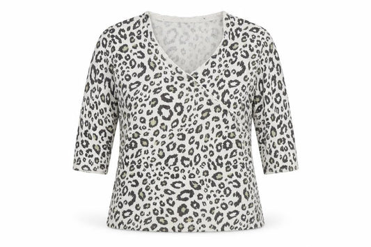 Womens UK Size 14 Alex & Co White Basic Blouse
