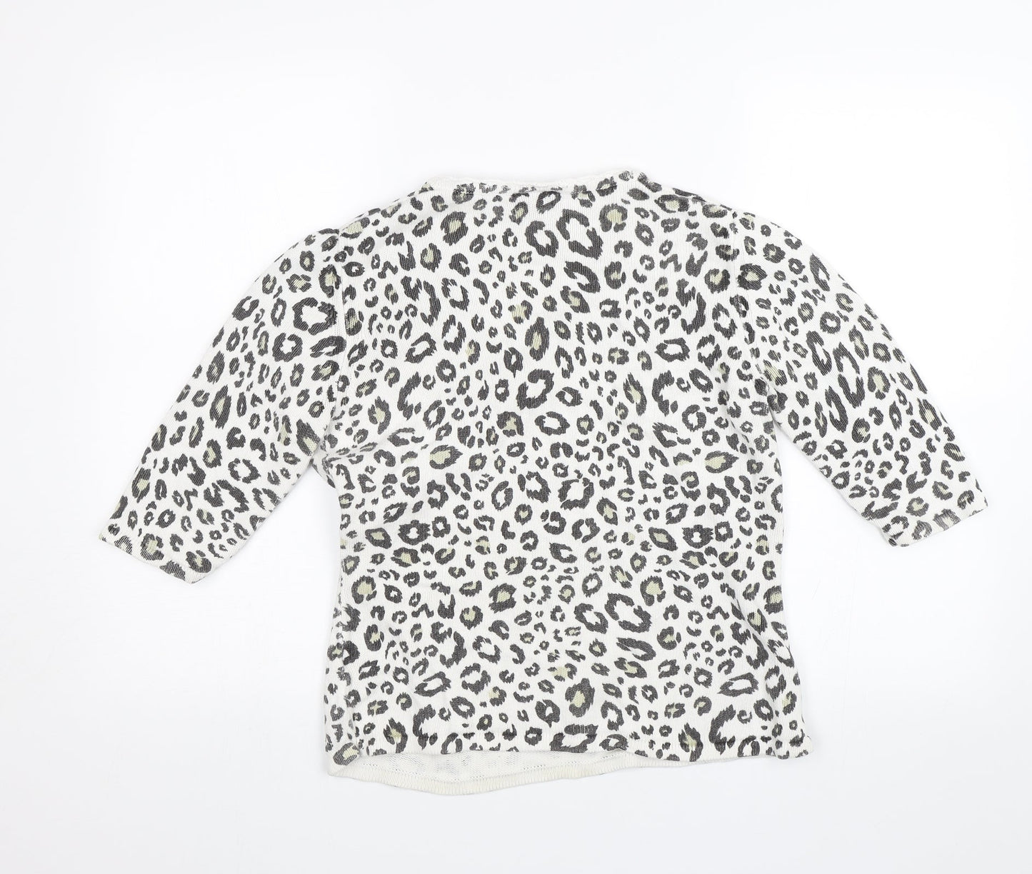 Womens UK Size 14 Alex & Co White Basic Blouse