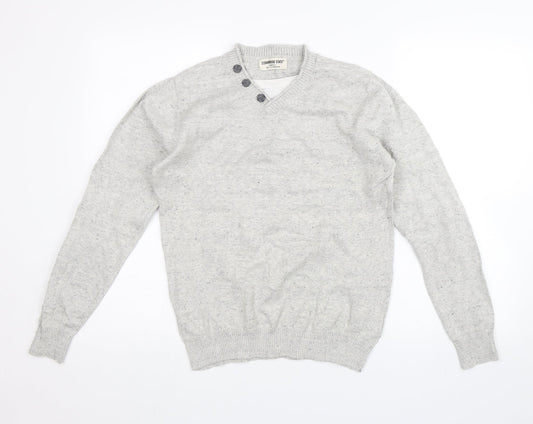 Cedar Wood State Mens Grey   Pullover Jumper Size S