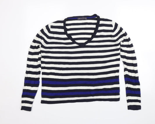 Womens UK Size 14 M&S Blue Pullover Jumper