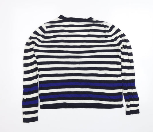 Womens UK Size 14 M&S Blue Pullover Jumper
