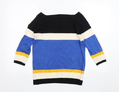 Womens UK Size 12 F&F Blue Pullover Jumper