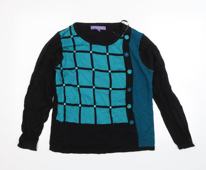 Autonomy Womens Blue   Pullover Jumper Size S