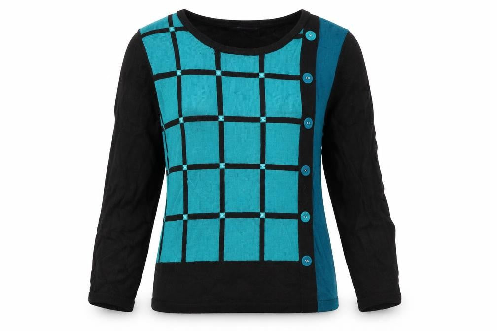 Womens UK Size S Autonomy Blue Pullover Jumper