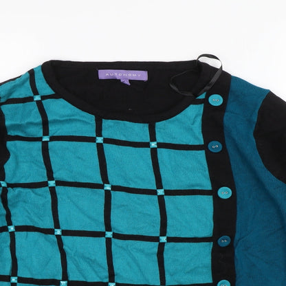 Autonomy Womens Blue   Pullover Jumper Size S