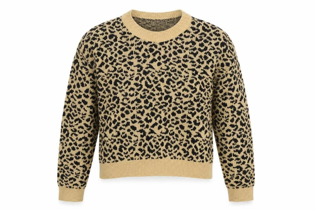 Womens UK Size S Divided Beige Pullover Jumper