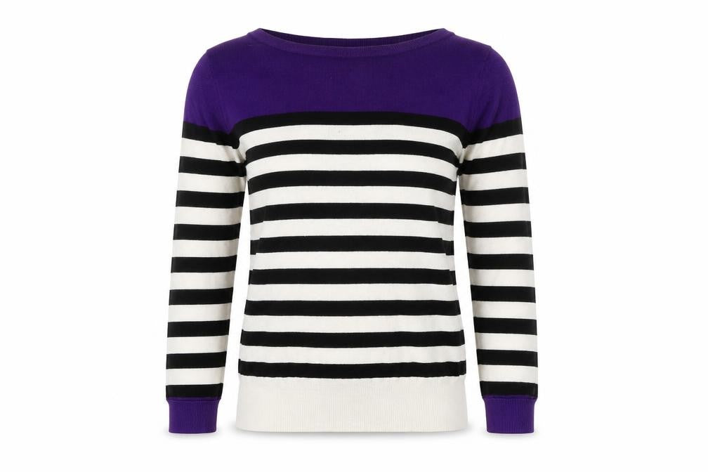 Womens UK Size 8 Autonomy Purple Pullover Jumper