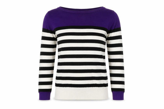 Womens UK Size 8 Autonomy Purple Pullover Jumper