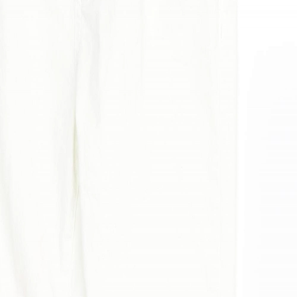 Limited Collection Womens White   Skinny Jeans Size 12 L29 in