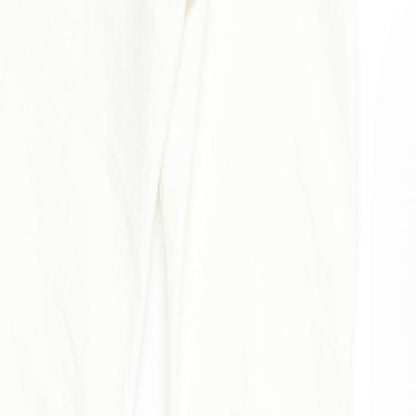 Limited Collection Womens White   Skinny Jeans Size 12 L29 in