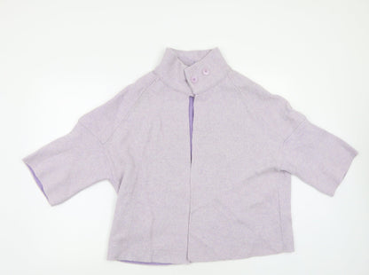Womens UK Size S Chiaramente Purple Cardigan Jumper