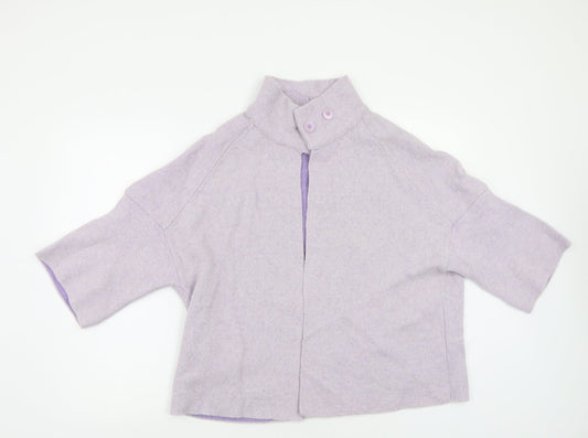 Womens UK Size S Chiaramente Purple Cardigan Jumper