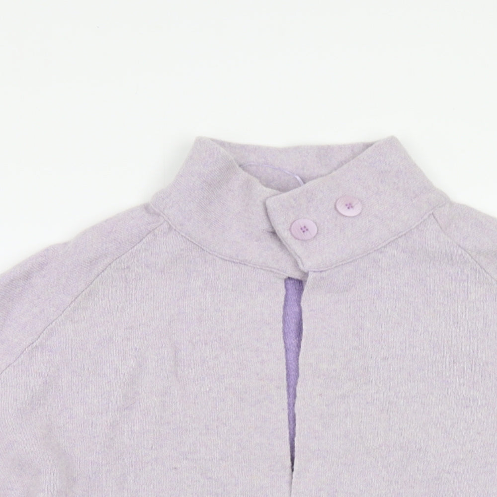 Womens UK Size S Chiaramente Purple Cardigan Jumper