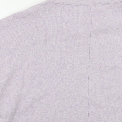 Womens UK Size S Chiaramente Purple Cardigan Jumper