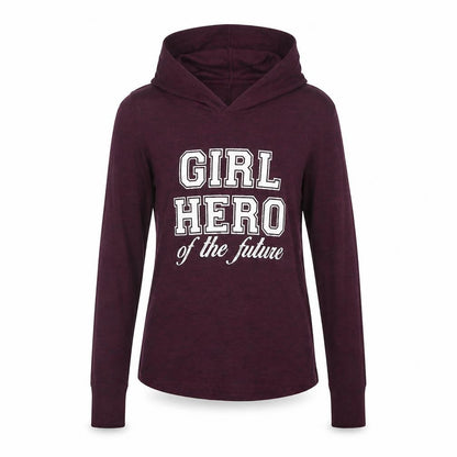 H&M Girls Red   Pullover Hoodie Size 12 Years