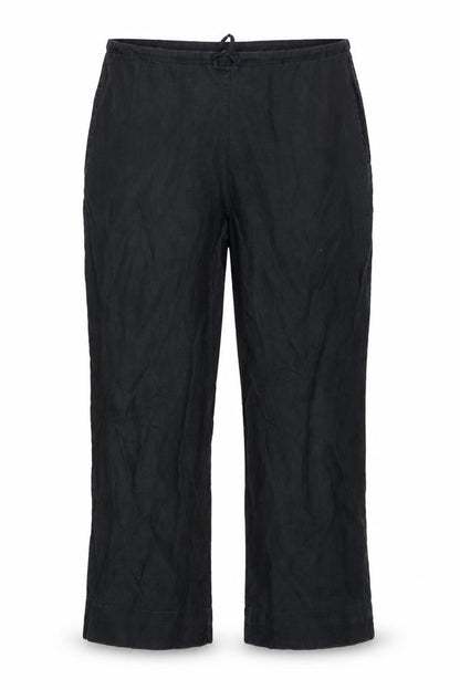 NafNaf Womens Grey   Trousers  Size 12 L29 in - Drawstring Belt