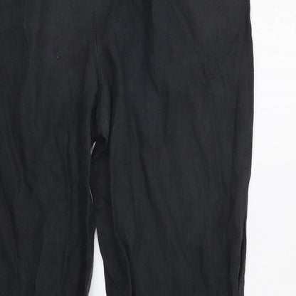 NafNaf Womens Grey   Trousers  Size 12 L29 in - Drawstring Belt