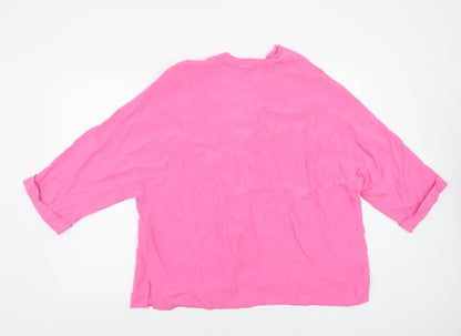Womens UK Size 10 New Look Pink Jacket