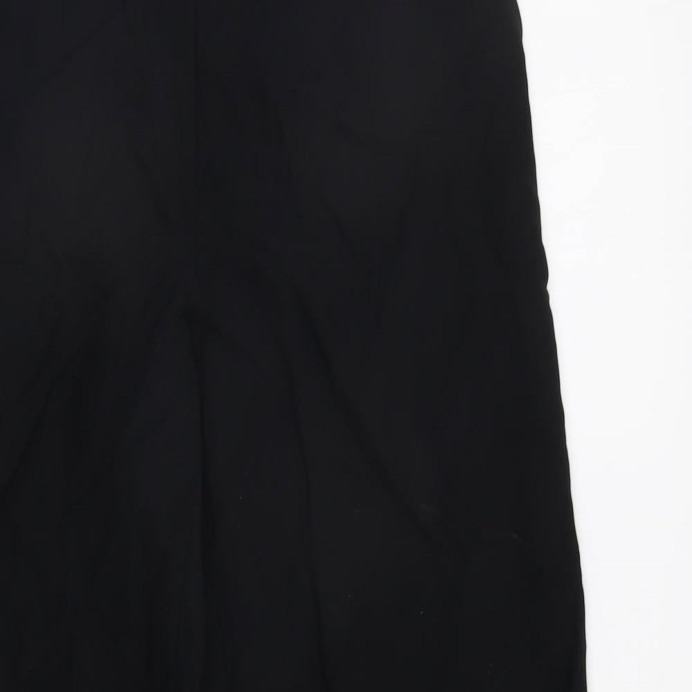 Womens UK Size 14 M&S Regular Fit  Black Trousers