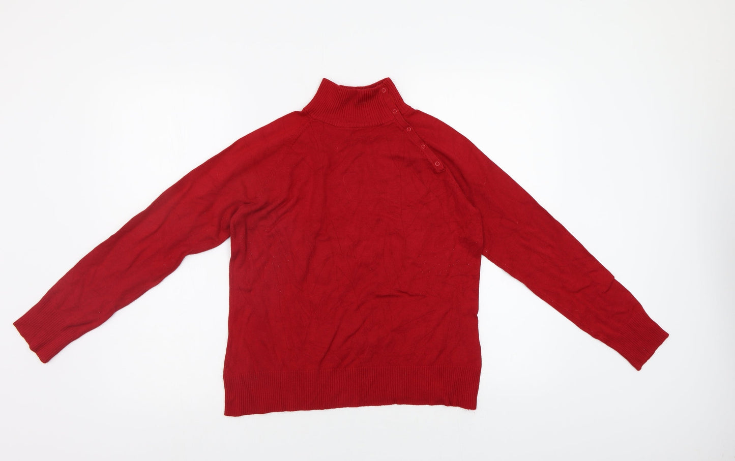 Dorothy Perkins Womens Red   Pullover Jumper Size 16