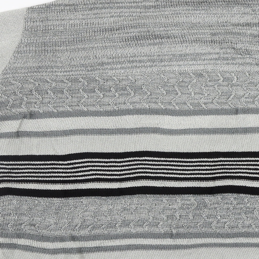 Womens UK Size L Alexara Grey Pullover Jumper