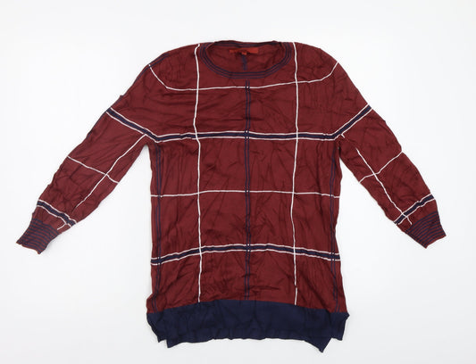 Womens UK Size 10 NEXT Red Pullover Jumper