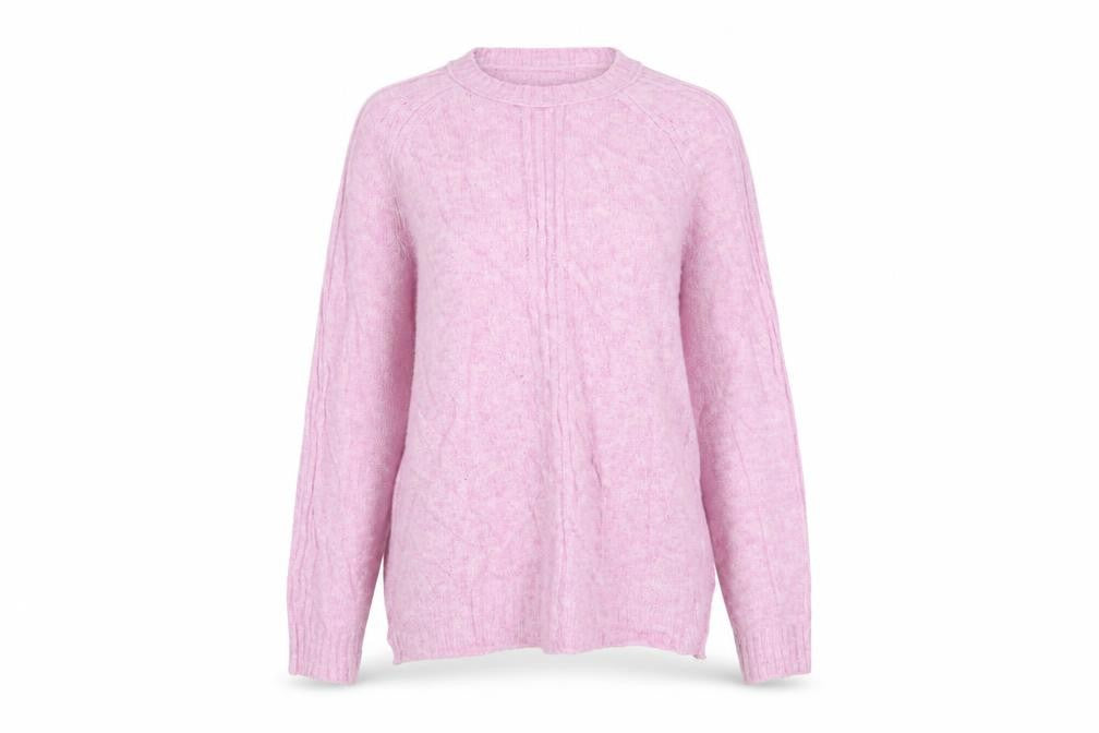 Womens UK Size S M&S Pink Pullover Jumper