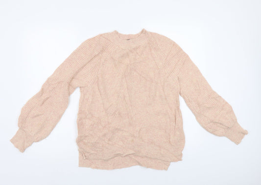 M&S Womens Pink   Pullover Jumper Size S