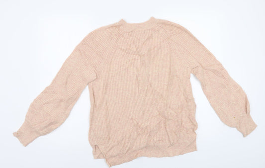 M&S Womens Pink   Pullover Jumper Size S