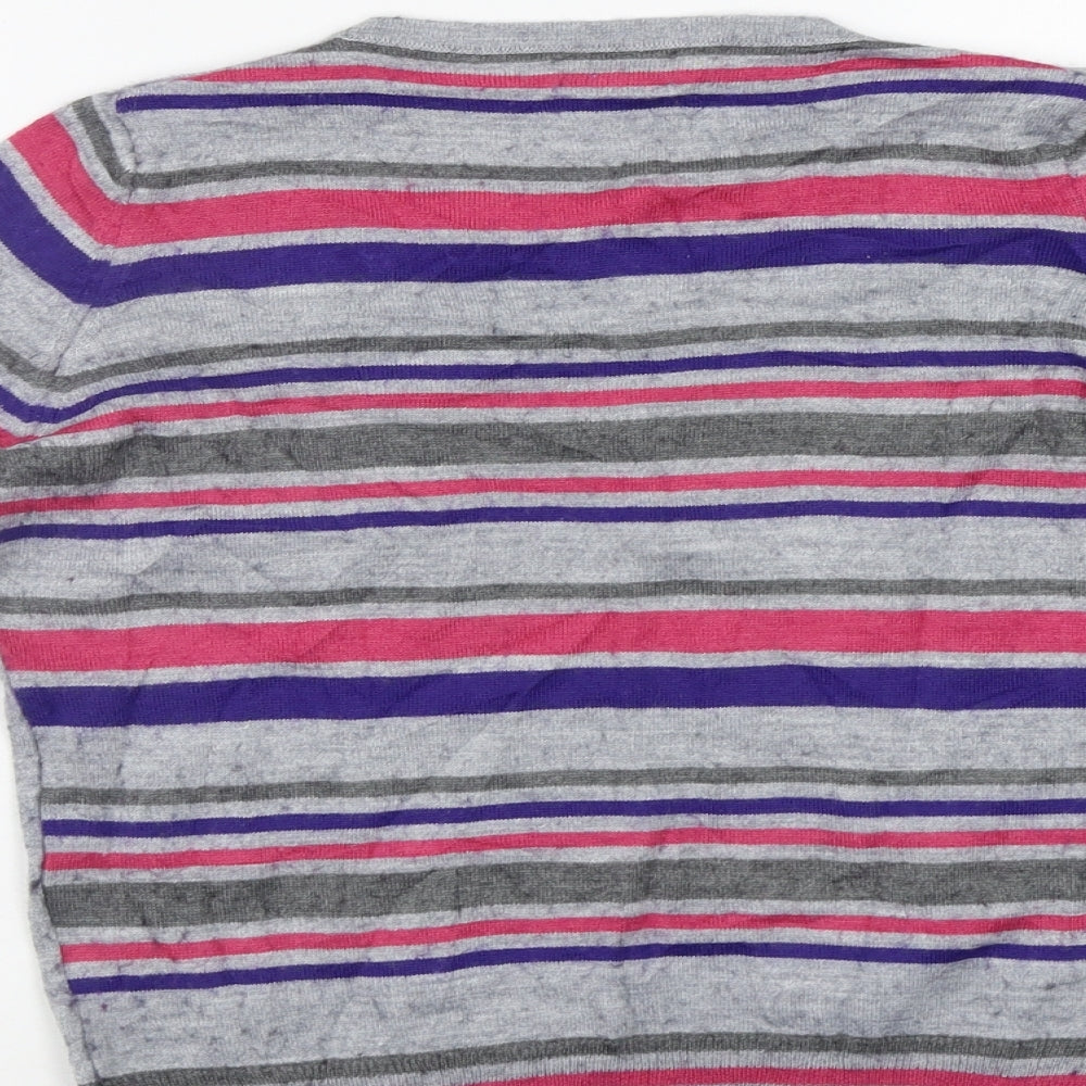Womens UK Size 10 Per Una Grey Pullover Jumper