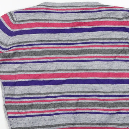 Womens UK Size 10 Per Una Grey Pullover Jumper