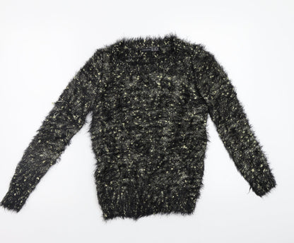 Atmospshere Womens Black   Pullover Jumper Size 6