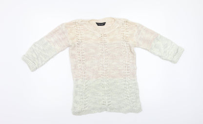 Dorothy Perkins Womens Pink   Pullover Jumper Size 8