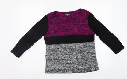 Womens UK Size 6 Warehouse Purple Pullover Jumper