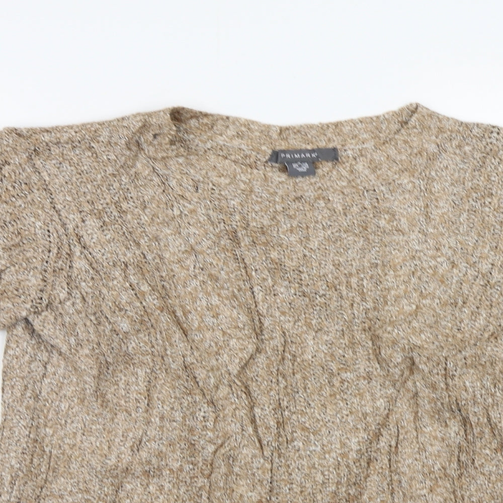 Primark Womens Beige   Pullover Jumper Size S