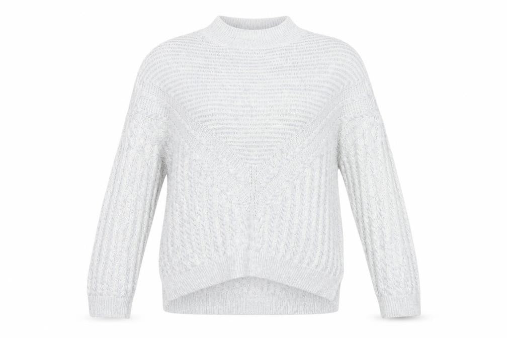 Womens UK Size M Maison De Nimes Grey Pullover Jumper
