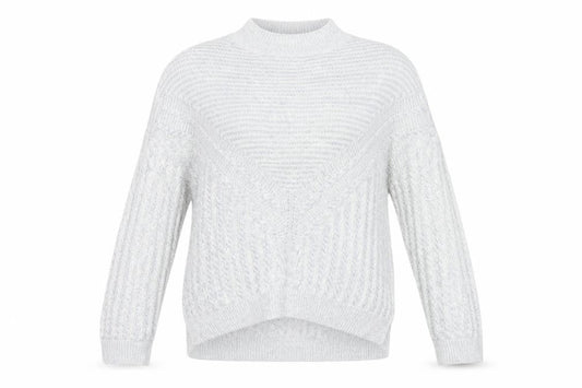 Womens UK Size M Maison De Nimes Grey Pullover Jumper