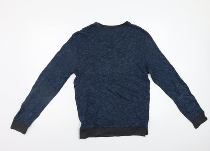 Topman Mens Blue   Pullover Jumper Size S