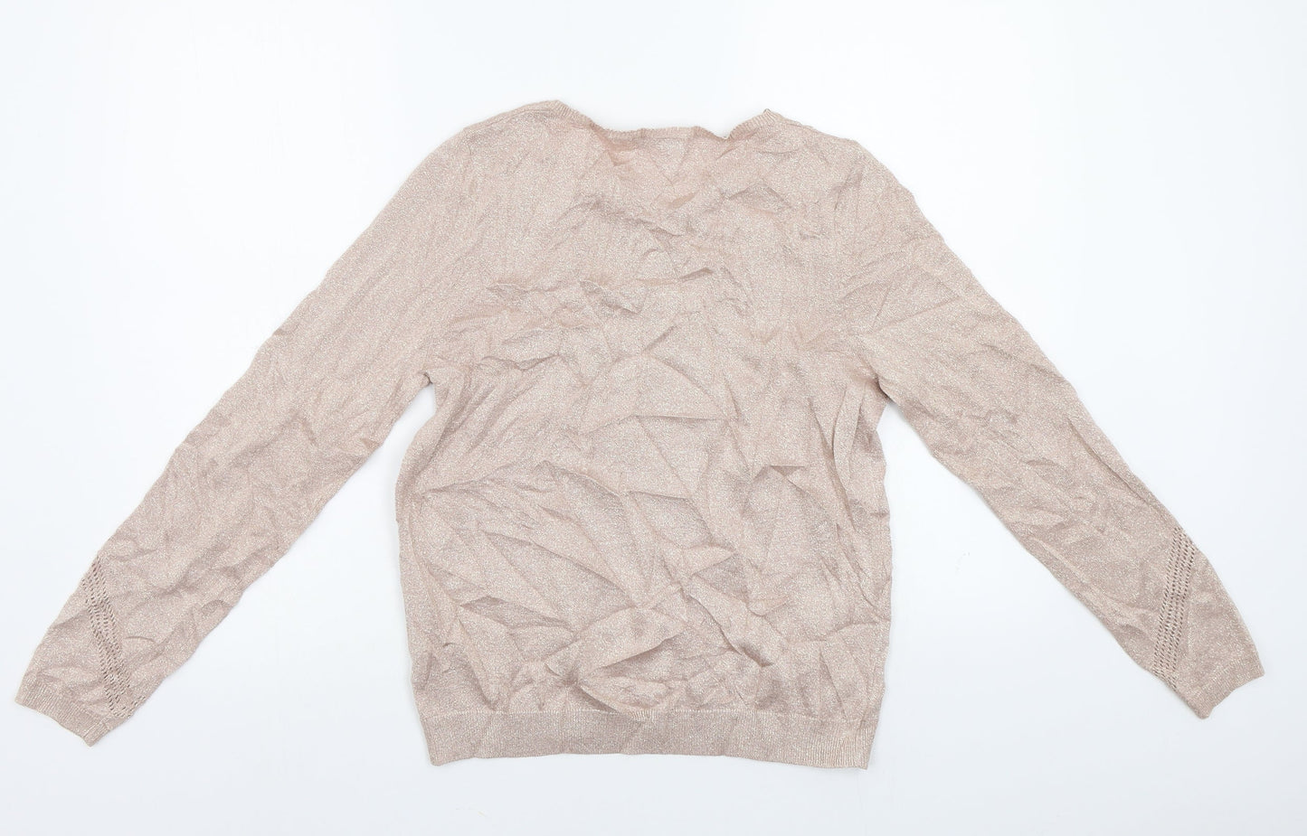 Womens UK Size 12 M&S Pink Pullover Jumper