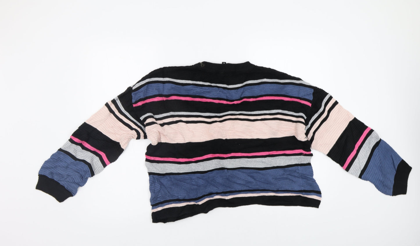 Womens UK Size S H&M Multicoloured Pullover Jumper