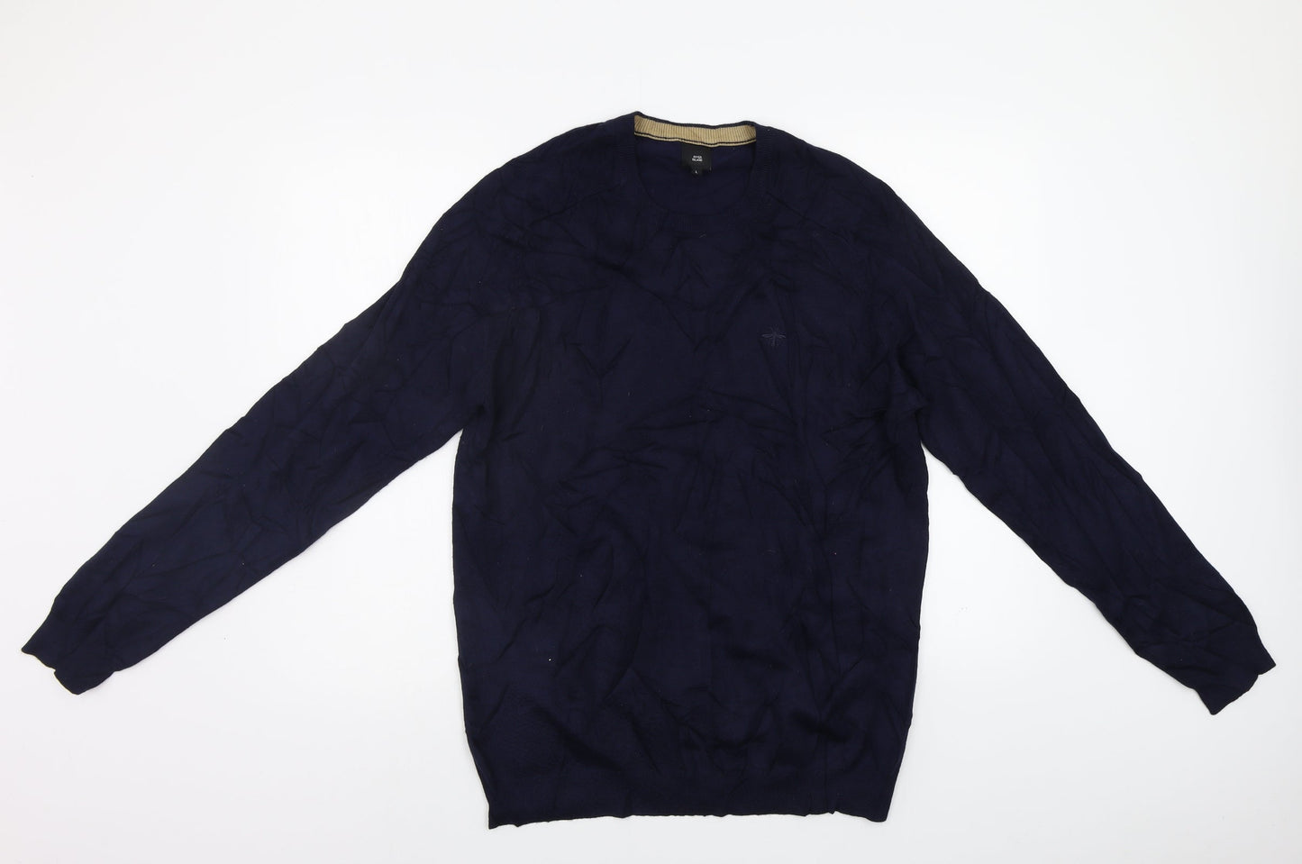 River Island Mens Blue   Pullover Jumper Size L