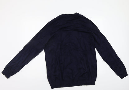 River Island Mens Blue   Pullover Jumper Size L