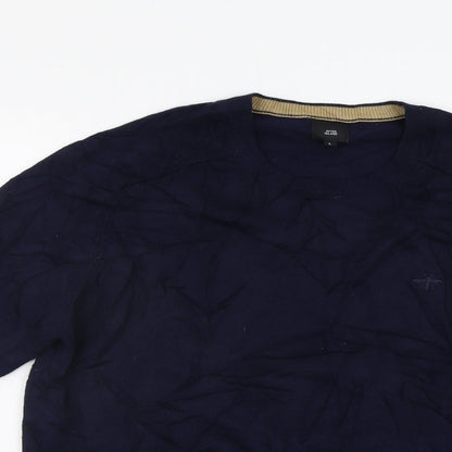 River Island Mens Blue   Pullover Jumper Size L