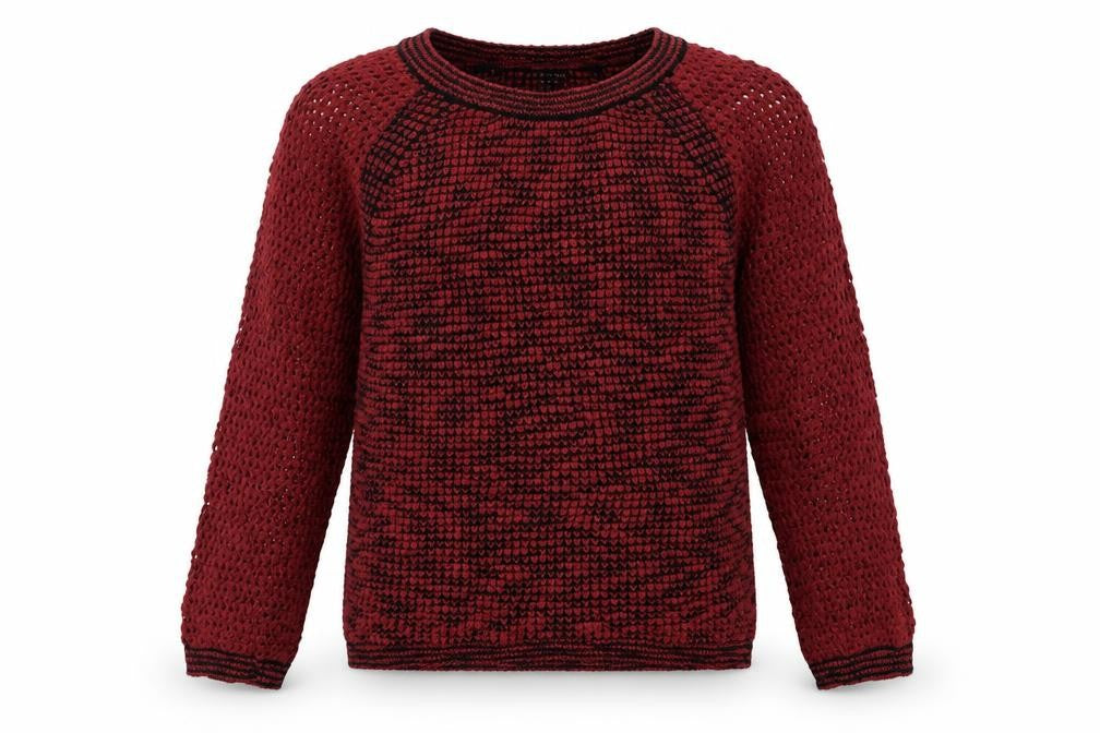 Sparkle & Fade Womens Red   Pullover Jumper Size L
