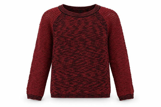 Sparkle & Fade Womens Red   Pullover Jumper Size L