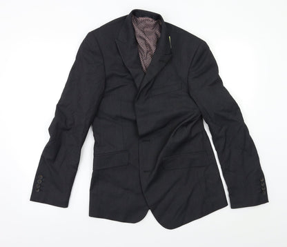 Mens UK Size 34 M&S Regular Grey Suit Jacket