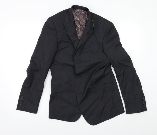 Mens UK Size 34 M&S Regular Grey Suit Jacket